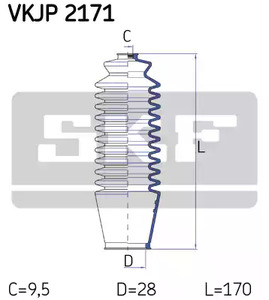 Фото VKJP2171 Комплект пыльника SKF {forloop.counter}}